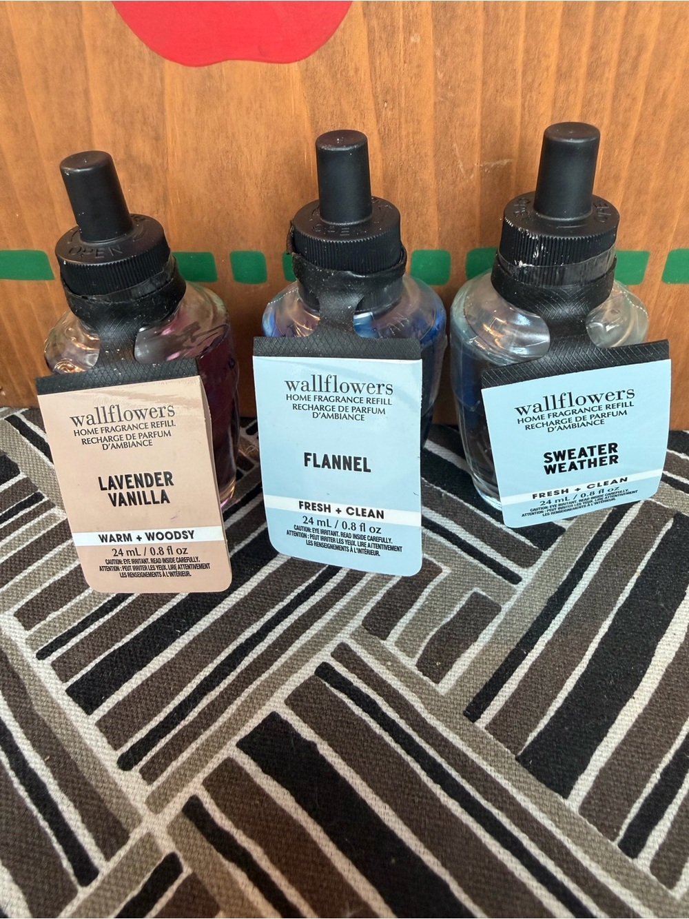 Wallflower Lavender Vanilla & Flannel Fragrance Refills - Pink, Blue, White